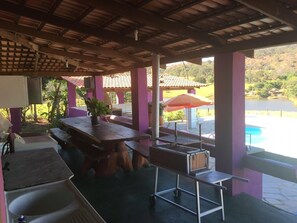 Terrace/patio - Fazenda Olaria (Pirenópolis)