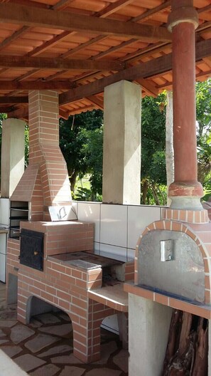 Aire de pique-nique/barbecue