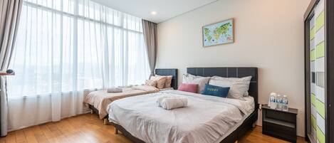 3 chambres, fer et planche Ă repasser, Wi-Fi