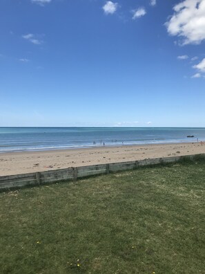 On the beach