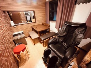 Private Vacation Home | Living area | 50-inch flat-screen TV with cable channels, TV - Hotel El Shinjuku 1 (Tokyo)