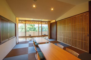 Japanese Western Style Room with Open-air Bath, Non Smoking (Futons are provided from 3rd guests)