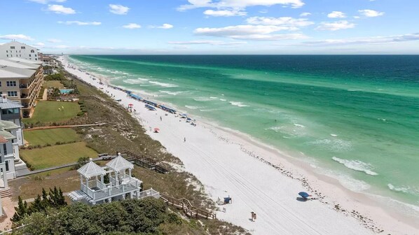 Beach nearby, beach towels