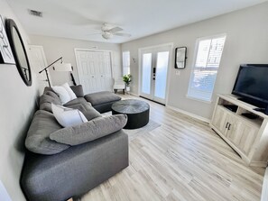 Smart TV, video games, DVD player