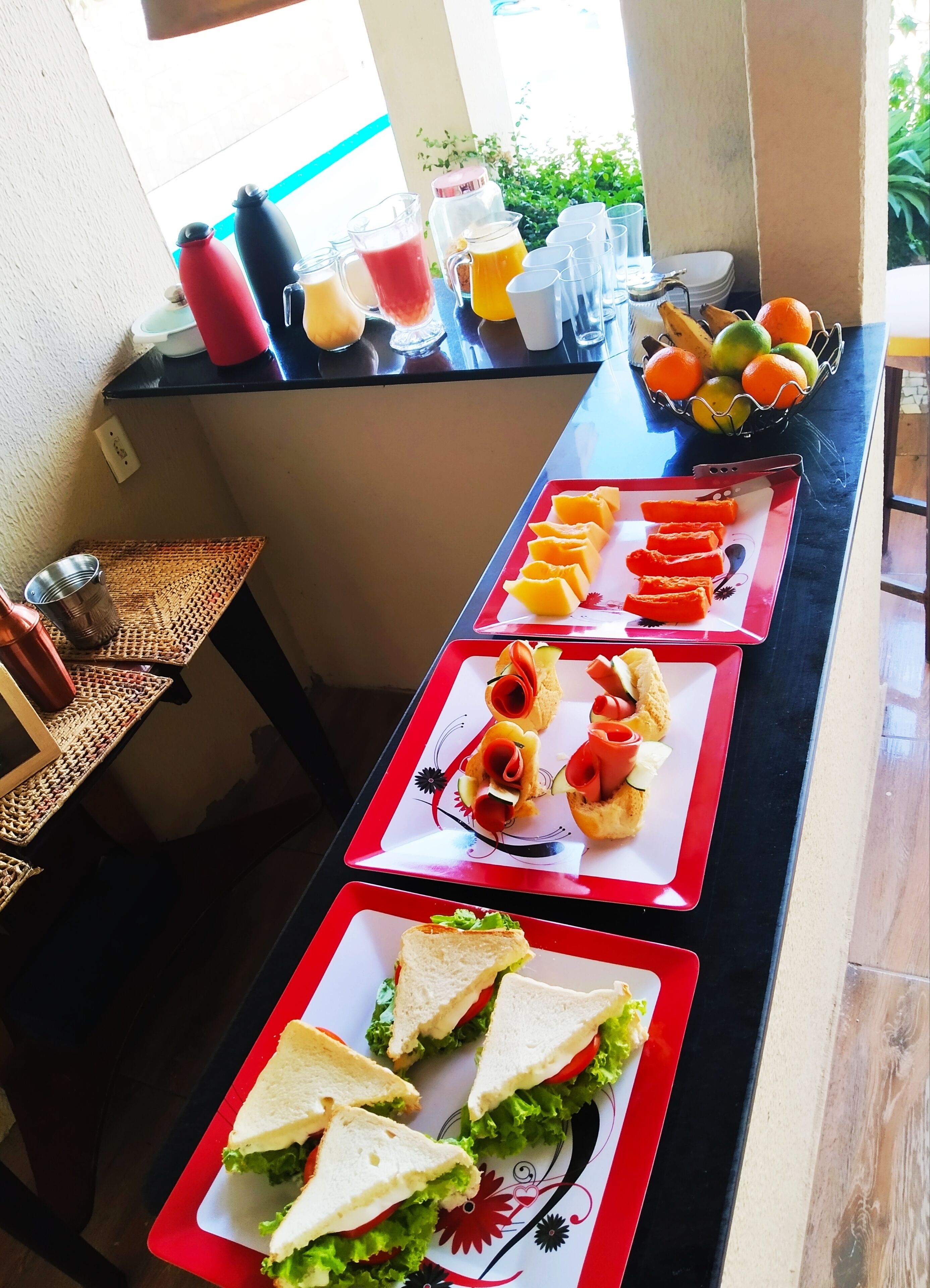 Petit déjeuner buffet compris tous les jours