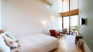 Chambre Double, vue mer (Room 22) | Draps en coton égyptien, literie de qualité supérieure