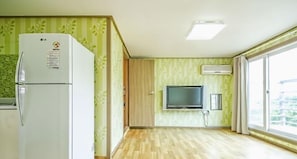 Room, Annex Building (3F) | Living area | Flat-screen TV