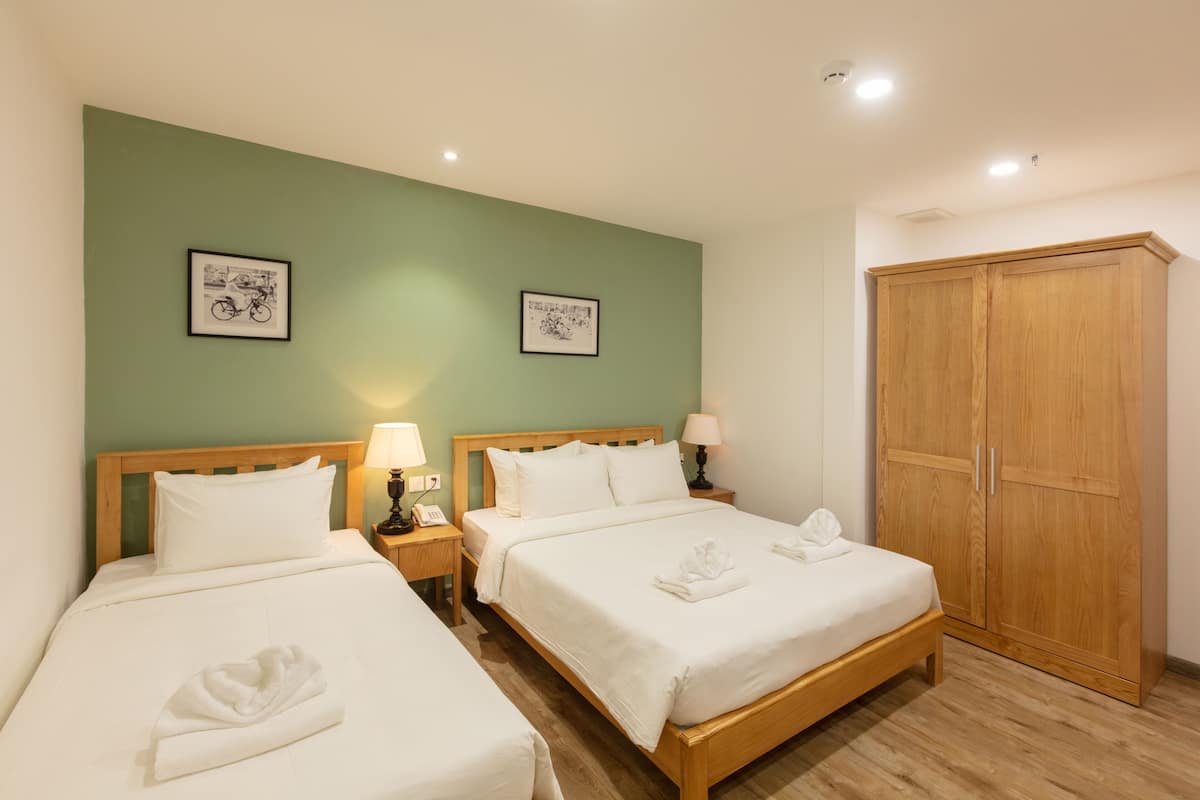 Deluxe Triple Room | Minibar, caja de seguridad en la habitación y wifi gratis