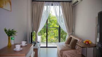 Căn hộ cơ bản | 1 phòng ngủ, bàn ủi/dụng cụ ủi quần áo