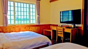 Villa, Garden View | Minibar, desk, free WiFi, bed sheets