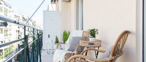 公寓, 2 间卧室 | 阳台