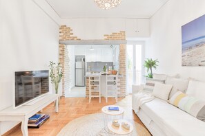 Apartment, 1 Bedroom | Living area - Head for Acropolis a Romantic Hideaway (Athens)