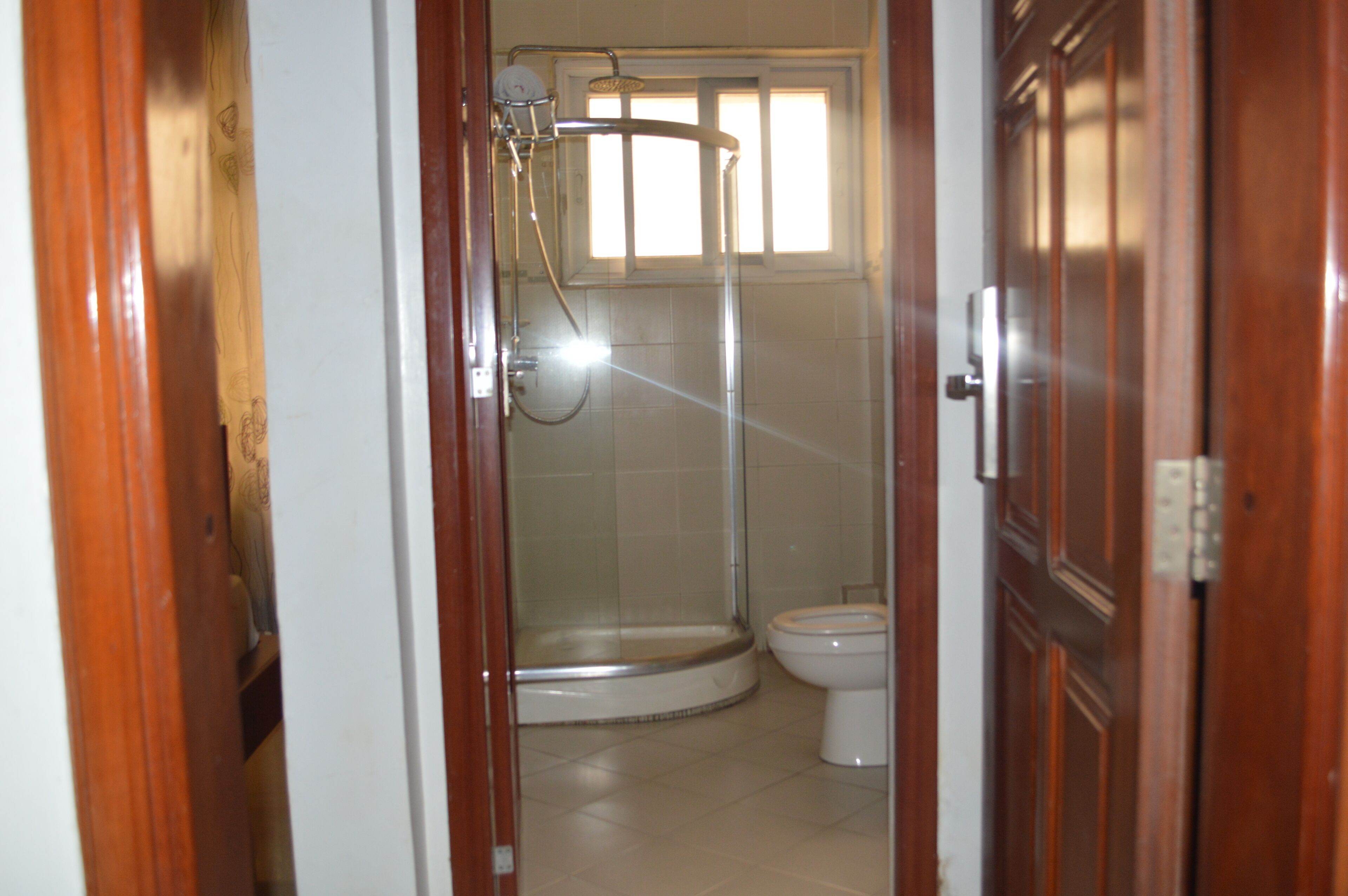 shower, free toiletries, hair dryer, dressing gowns