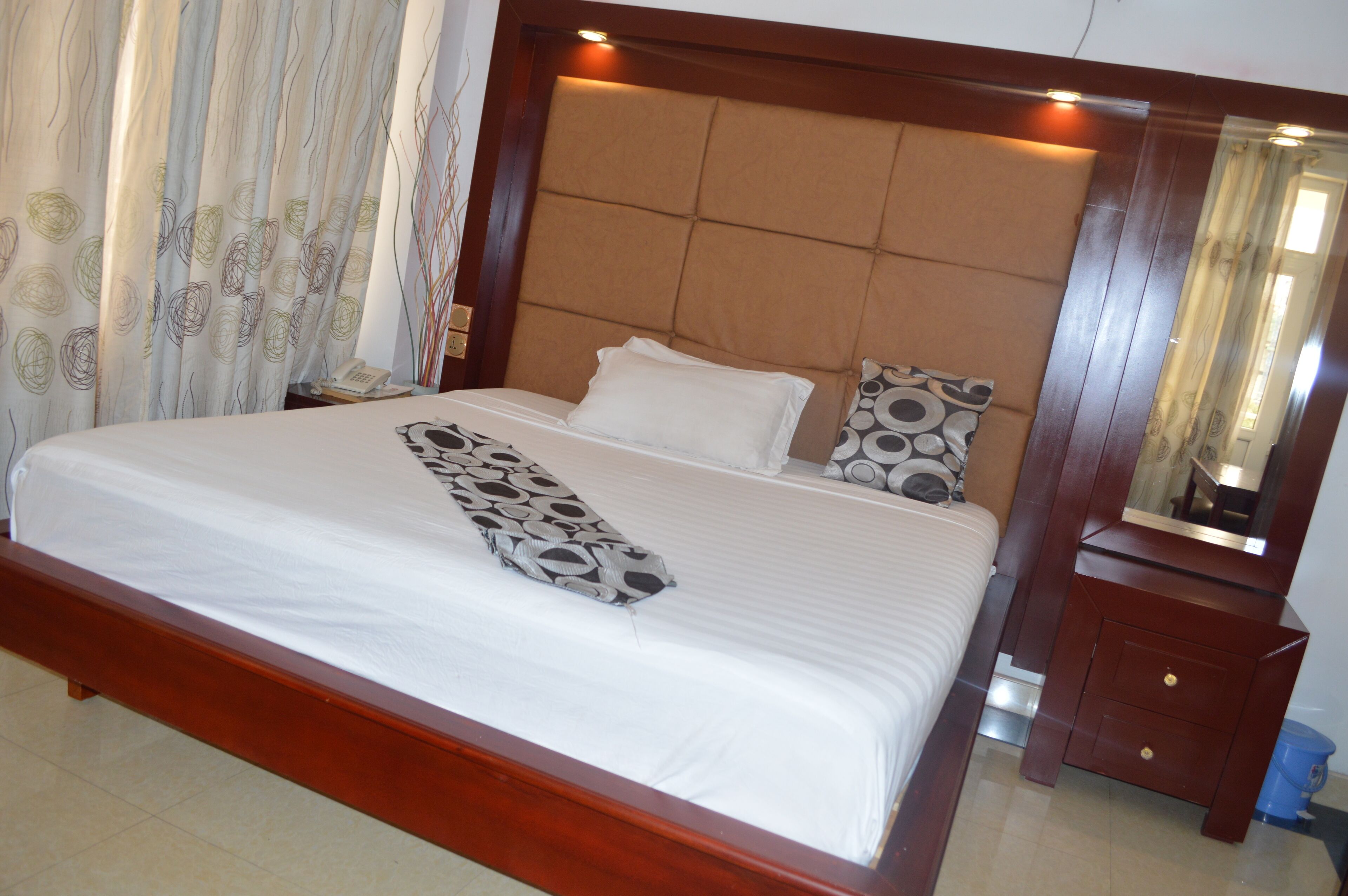 in-room safe, desk, blackout curtains, iron/ironing board