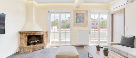 Apartment, 2 Bedrooms | Living area | Flat-screen TV, Netflix, streaming services