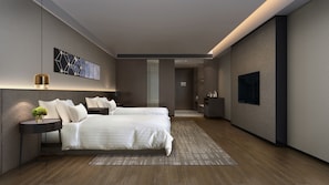 Signature Twin Room | Desk, blackout drapes, free WiFi