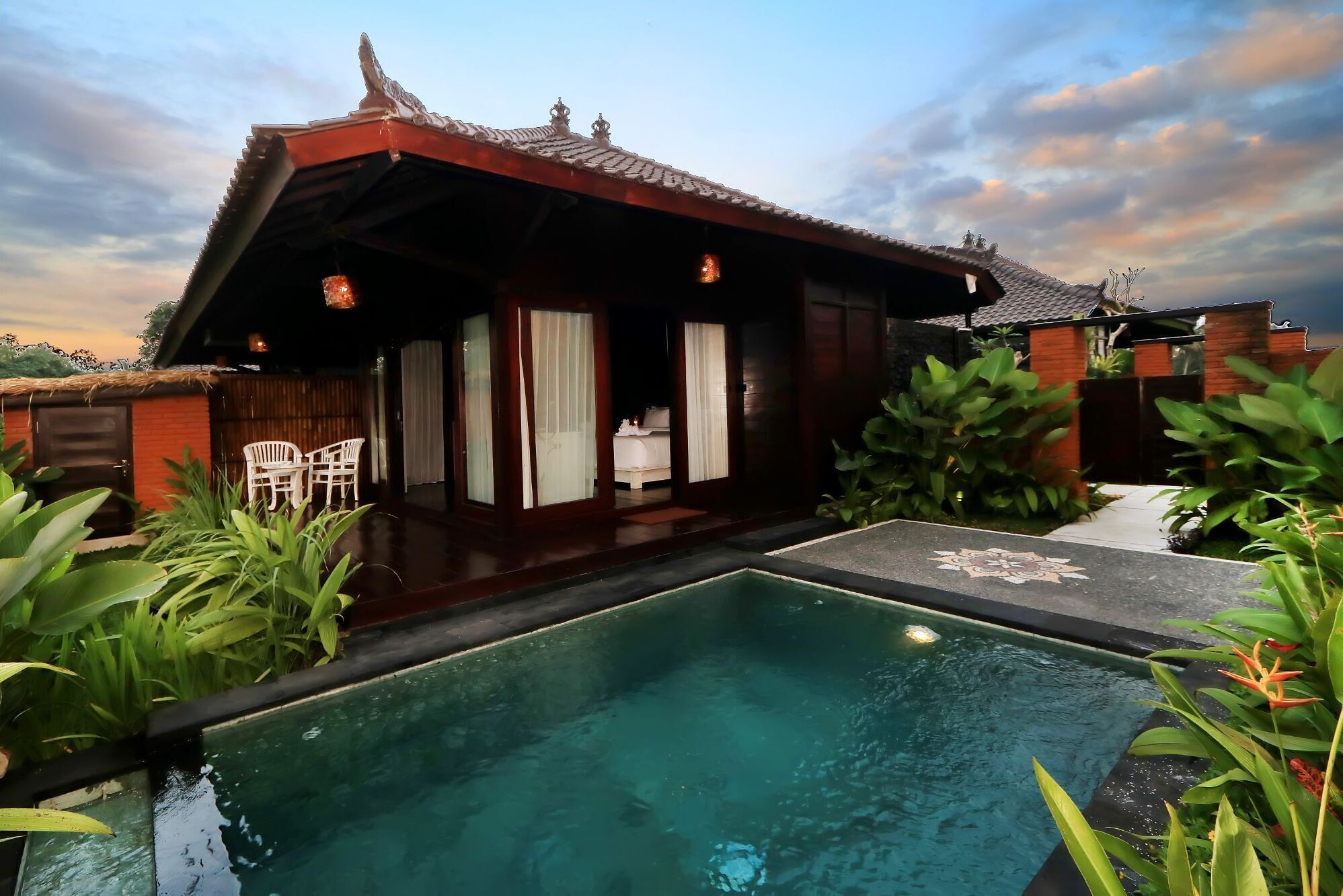 Alberca al aire libre 