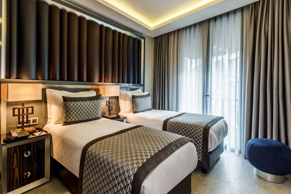 Superior kamer, 1 twee- of 2 eenpersoonsbedden | Een minibar, geluiddichte muren, gratis wifi, beddengoed
