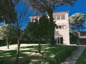 Façade de l’hébergement