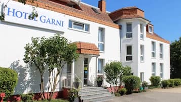 Overnatningsstedets facade