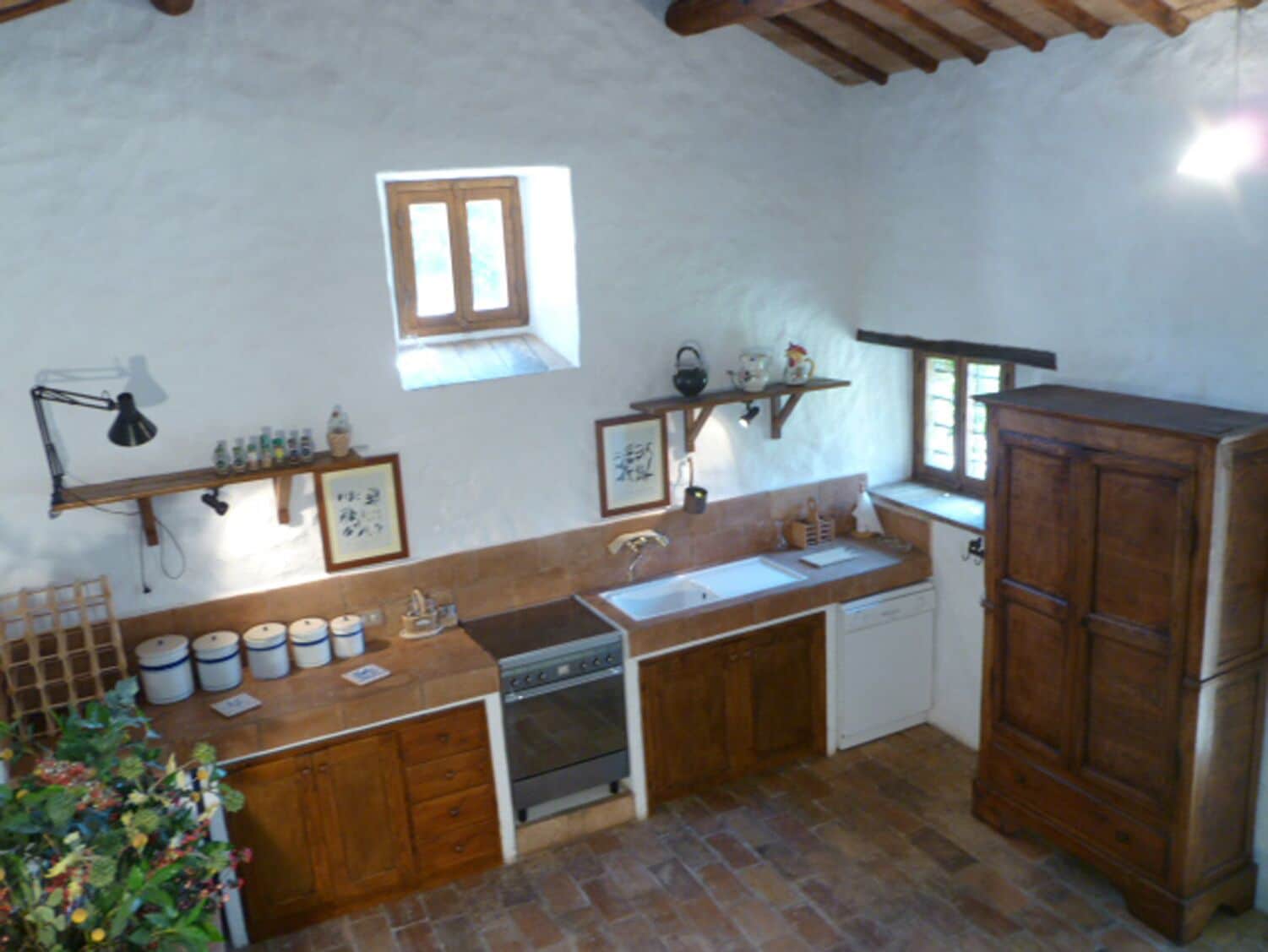 Appartamento Romantico (Torretta) | Cucina privata | Frigorifero con congelatore, forno, piano cottura, lavastoviglie