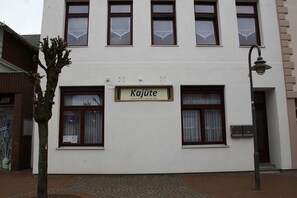 Majoituspaikan julkisivu