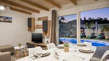 Villa, Private Pool | In-room dining