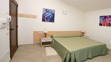 Desk, blackout curtains, soundproofing, cots/infant beds