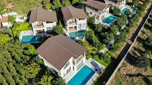 Aerial view - Fethiye'de Ozel Havuzlu Luks Villa Orange (Fethiye)