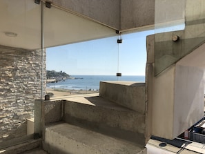 Panoramic Apartment, Beach View | Balcony view
