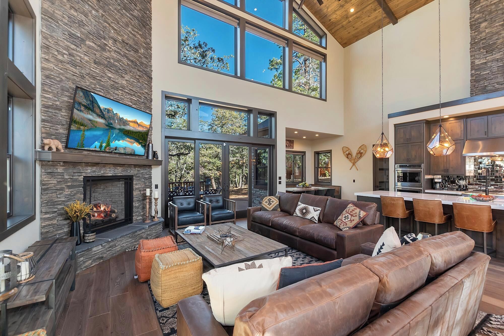 Televisio, takka, videopelejä, DVD-soitin