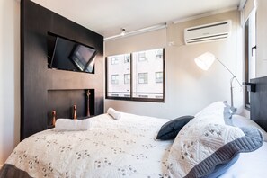 Apartemen Standar | 1 kamar tidur dan didekorasi berbeda-beda