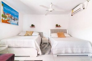 2 bedrooms, soundproofing, iron/ironing board, WiFi