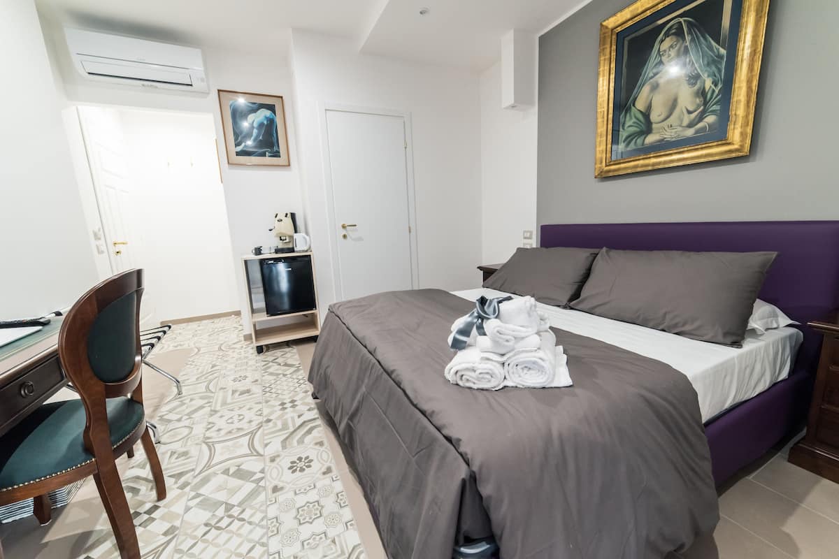 Deluxe Double Room, Balcony | In-room safe, desk, blackout drapes, free WiFi