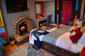 Grand-Zimmer, 1 King-Bett, eigenes Bad, Gartenblick