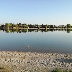Private beach