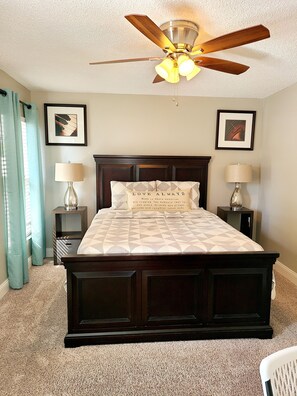 3 bedrooms, iron/ironing board, travel cot, free WiFi