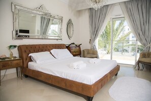 Luxury Villa, 4 Bedrooms, Marina View | 4 bedrooms, laptop workspace, blackout curtains, iron/ironing board - Villa Marina (Hammamet)