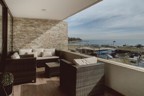 Vista a la playa o al mar