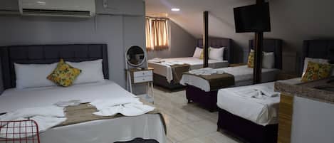 Panoramic Penthouse, Non Smoking, Sea View | 1 bedroom, desk, soundproofing, iron/ironing board