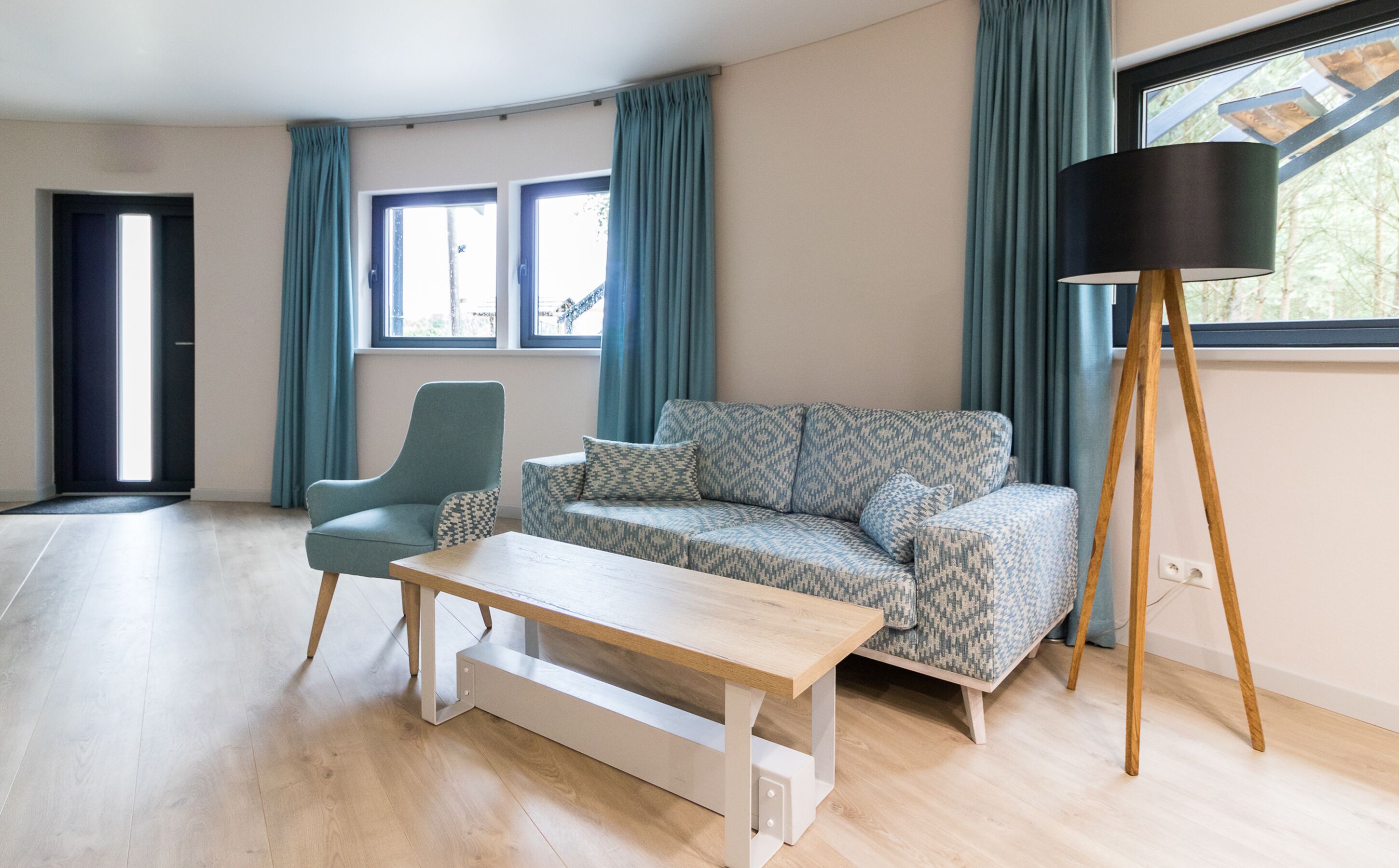 Comfort appartement (Silos) | Woonruimte | Een flatscreentelevisie