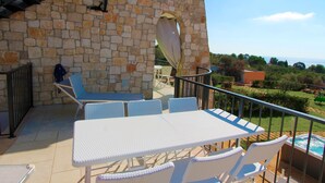 Leilighet, 1 soverom, ikke-røyk | Terrasse/patio
