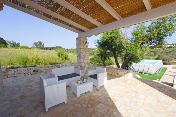Terrace/patio - Villa Luce (Castrignano del Capo)