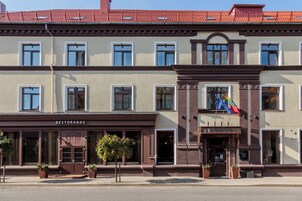 Fachada de la propiedad