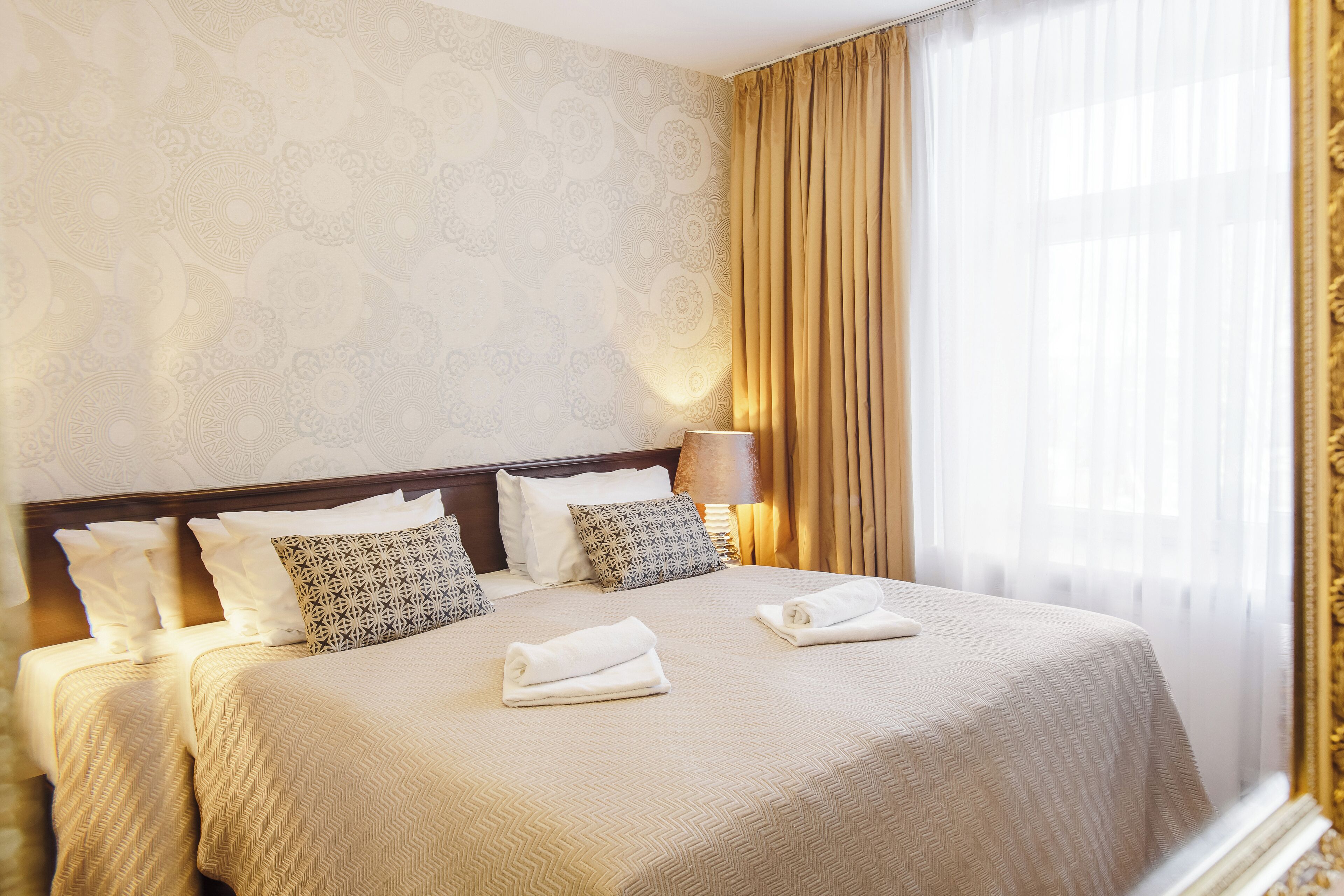 Wifi gratis y ropa de cama 