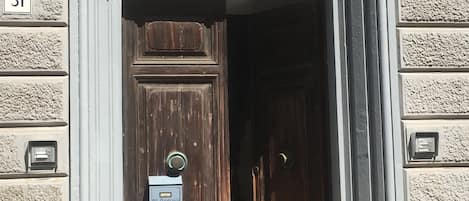 Entrada de la propiedad