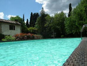Piscina a l'aire lliure de temporada 