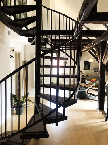 Maisonette at the market Castle view | WLAN + Netflix