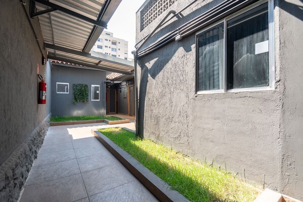 Entrada de la propiedad