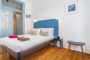 Superior Apartment, 3 Bedrooms | 3 bedrooms, Egyptian cotton sheets, premium bedding, pillowtop beds - LV Premier Baixa DO1 (Lisbon)